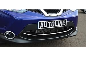 ALVM PARTS & ACCESSORIES Cubierta cromada para rejilla delantera para Qashqai (2014-17)