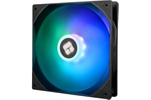 Thermalright TL-C14C-S 140 mm leiser Lüfter, schwarzer Compurter-Lüfter, CPU-Kühler mit 1500 U/min Hochgeschwindigkeit, 4-poliger PWM-Anschluss