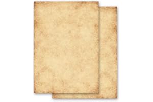 Papel de carta Antiguo & Historia HISTORY - 50 Hojas formato DIN A5 - Paper-Media