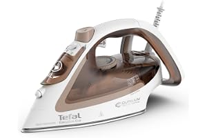 Tefal FV5780 Easygliss Eco Ångstrykjärn | 2 800 watt | 240 g/min. Ångpuff | 50 g/min. automatisk ånga | vertikal ånga | Durilium AirGlide stryksula | 88% återvinningsbar