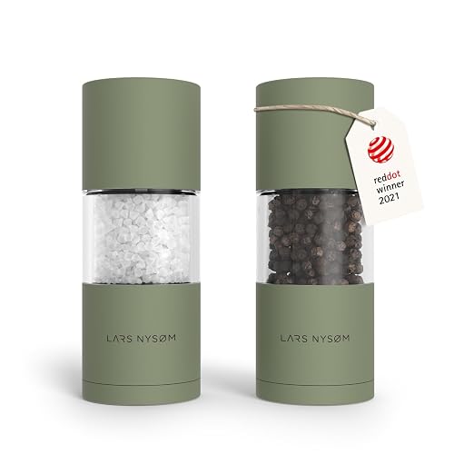 LARS NYSØM Salz- & Pfeffermühle Set, Edelstahl