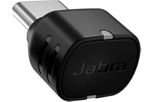 Jabra Link 390c UC USB-C - Adaptador Bluetooth para Auriculares con conexión optimizada, Bluetooth 5.3, Plug and Play, Alcance de 30 m