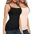 Joyshaper Women Tummy Control Vest Tops Slimming Camisoles Compression Cami Tops Shapewear Body Shaper with Adjustable Straps