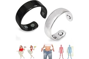 VINXAN New Olux Magnetic Ring 1ST Gen, Lymphatic Drainage Therapeutic Acupressure Magnet Ring Set A