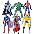 XRHOT Figures Set 5PC Action Figure Legends Action Figures Characters Statue Collectibles, Gift for fan Toys for Kids Ages 4 and Up