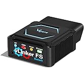 Vgate vLinker FS Bluetooth OBD2 Tanılama Tarama Cihazı, iOS, Android ve Windows i&ccedil;in OBDII Ara&ccedil; Kod Okuyucu