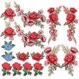 Útil y hermoso: el bordado de apliques será atractivo con estos colores y patrones brillantes. Y puedes hacer la ropa vieja o fuera a la moda.