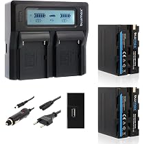Batteria PRO NP-F990 NP-F970 NP-F960, 10400 MAh Reali, Con Celle LG, Black Series, 7.2V, Per Sony