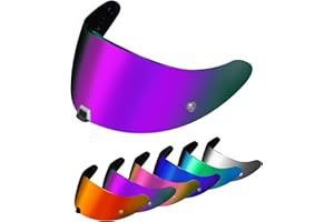 PSLER Visière de Casque pour EXO 520 1400 R1 Visière Teintée pour Scorpion EXO 391 520 1400 R1,Protection UV pour Moto Accessoires De Remplacement(Violet Profond)