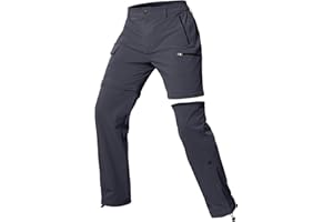 ‎CYCORLD Cycorld Damen-Wanderhose-Zip-Off-Trekkinghose, Atmungsaktiv Wanderhose Damen Schnell Stretch Trekkinghose Abnehmbar Zip Off Outdoorhose Sommer Hiking Pants Funktionshose