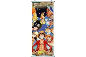 CosplayStudio Poster grande One Piece in tessuto, 100 x 40 cm, motivo: il cappello di paglia