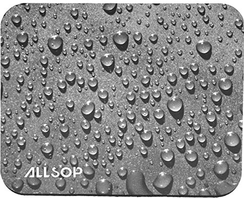 Allsop AL-05493 Dunkle Regentropfen Canvas Mauspad