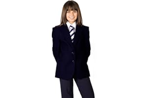 CKL SCHOOL WEAR Girl School Uniform Blazers 100% Polyester Teflon Coated Water Repellent Blazer Coat Jacket