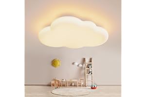 FANLG Lámpara de techo LED para dormitorio, habitación infantil, 40cm lámpara de techo LED, lámpara de techo para niños, 3000K uz blanca cálida, lámpara de techo para habitación infantil,