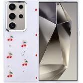 Coverzone Samsung Galaxy S25 Ultra ile uyumlu Kılıf Airbag K&ouml;şeli 2mm Kamera &Ccedil;ıkıntı Korumalı Simli Şeffaf Baskılı Z-Kutup Ka