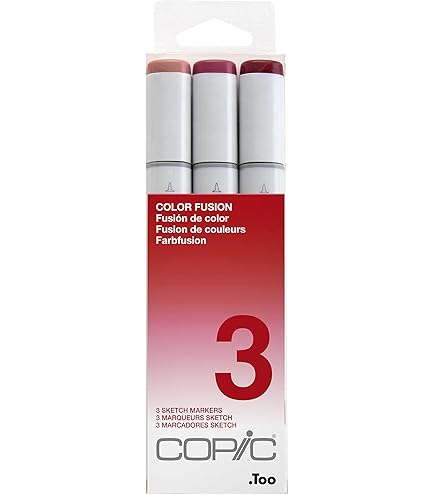 COPIC CLASSIC MARKER SET DESIGNER COLLECTION BRICK & TERRA TINTS 3X