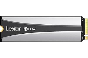 ‎LEXAR Lexar 4TB SSD mit Kühlkörper, PCle Gen 4x4 NVMe, perfekt für PS5, Geschwindigkeit bis zu 7400 MB/s, leistungsstarkes internes Solid-State-Laufwerk, kompatibel mit PS5