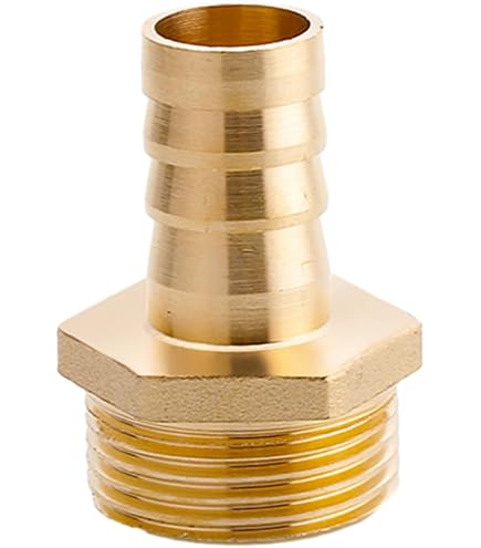 Hydrogarden Connettore di Riparazione Tubo in Ottone - Graden Tubo Flessibile Correzione Rapida