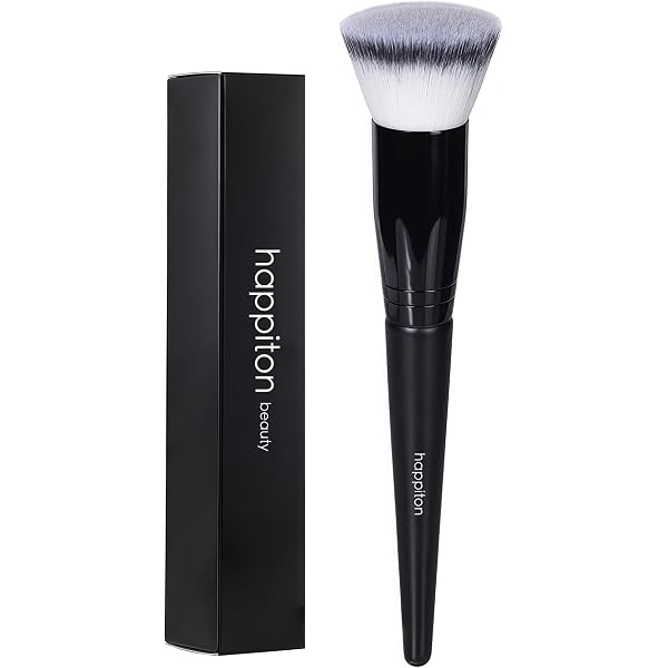 Oscar Charles Foundation-Pinsel C129 – Flach, Weiche Borsten – Für Foundation, Concealer & Bronzer