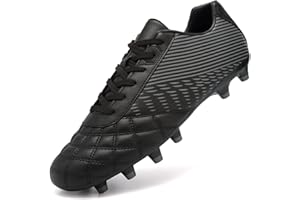 ASOCO DREAM Chaussures de Football Homme Spike Crampons Professionnel Athlétisme Entrainement Chaussures de Sport en Plein