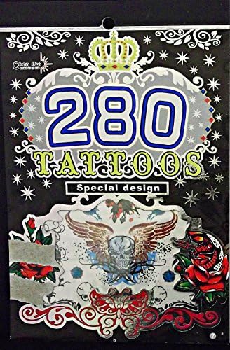 girls tattoo books (various designs randomly chosen)