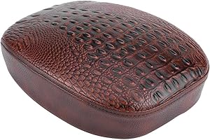 KIMISS Classique PU Moto Avant Siège Coussin Arrière Support De Siège Arrière Coussin pour XL1200 883 72 48(Coussin arrière)