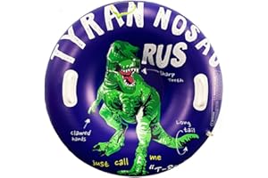 OUKEYI Inflatable Snow-Tube Sled for Kids，Snow Sled Heavy Duty Sledding Tube with Handles & Bottom Winter Outdoor Sports Toys Activities for Kids and Adults Winter Fun 36'