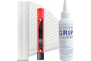 Kasmole Kit de Remplacement de poignée de Club de Golf | Kit de Ruban adhésif et de solvant pour Club de Golf Kits de réparation de Grip de Golf pour regripper Les Clubs de f