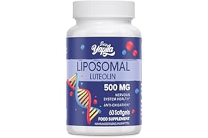 YAPILA Lutéoline Liposomale Gélules 500 mg, Absorption Maximale, Flavonoïde Hautement Dosé, Complément Antioxydant, Sans Soja, Non-GMO
