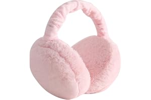 IHCEMIH Paraorecchie da Donna Morbido Peluche per Ragazze Uomo Adulti Scaldaorecchie Termiche Protezione dal Vento Freddo Unisex Accessori Esterno di Inverno per Corsa Sci