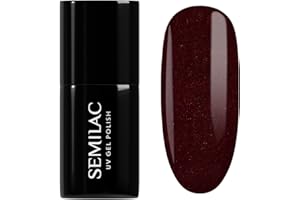 393 Semilac Sparkling Black Cherry - Esmalte de uñas (7 ml)