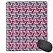 Produktbild Mouse Mat Stitched Edges, Swirls And Curls Background With Damask Inspired Paisleys On The Ethnic Colorful Cat,Gaming Mouse Pad Non-Slip Rubber Base