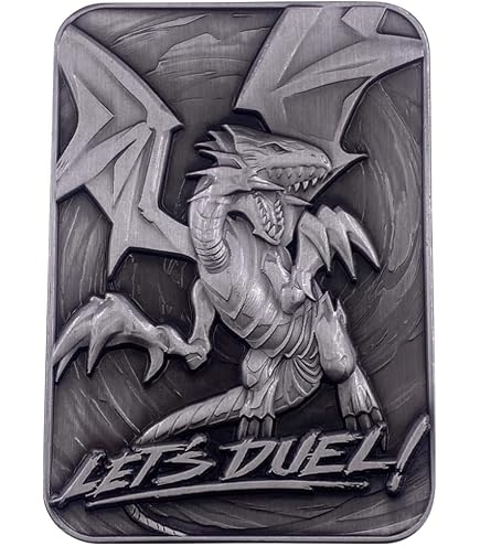 YU-GI-OH! Fanattik Metal Card-Dragon Blanc Yeux Bleu, Blue Eyes White Dragon, Multicolore, 175754