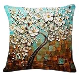 Felicove Baum verlässt Kopfkissen - Schlafsofa Home Decoration Kissen - Festival Kissenbezug - 45cm*45cm Kissenbezug
