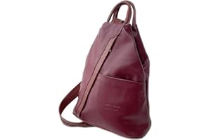 LeahWard Anti-theft Women's Soft Genuine Leather Rucksack Italian Leather Backpack