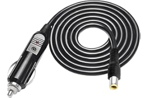 HANORLD Adaptador de cargador de coche de repuesto para BLUETTI EB3A EB70 EB70S estación de energía generador solar cable adaptador de alimentación