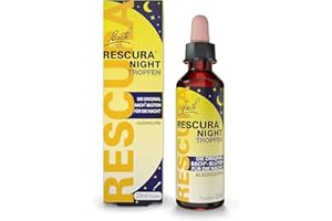 ‎BACH RESCURA Original Bach RESCURA NIGHT Tropfen alkoholfrei: (ehemals Rescue) Bachblüten-Mischung + White Chestnut, 20ml