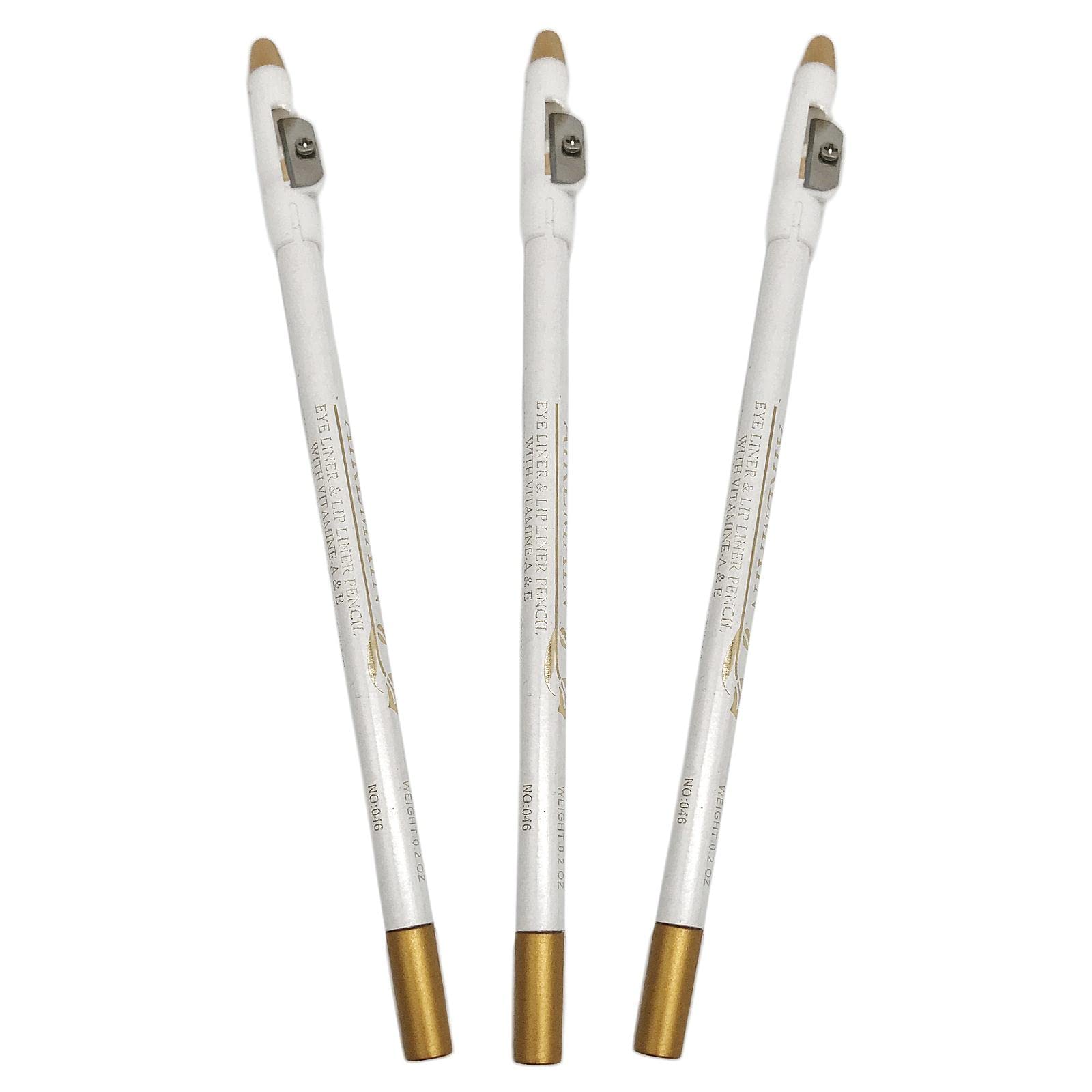 JAZZY PEARLS 3x Hairline Barber Magic Pencil Tool for Making Arches Shaver white