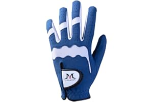 MAZEL Guanti da golf traspiranti da uomo, lavabili per tutte le stagioni, per mano sinistra, taglia S, M, L, XL