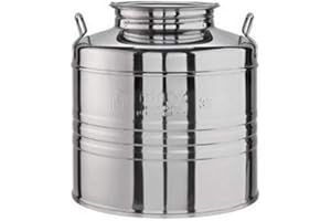 BOITE CONTENEUR FÛT INOX POUR HUILE "OLIVARI" LT. 30.