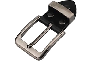 McFanBe 1.2"-1.5"(31-38mm) Ledergürtelschnalle Robuster Ersatz für Männer Frauen