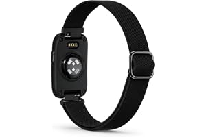 SimpleThings Elastiskt bicepsband kompatibelt med Garmin CIRQA Smart band | Mycket elastisk nylon övre armband kompatibelt med Garmin CIRQA Tracker Biceps, ventilerande sportloop ersättningsband för