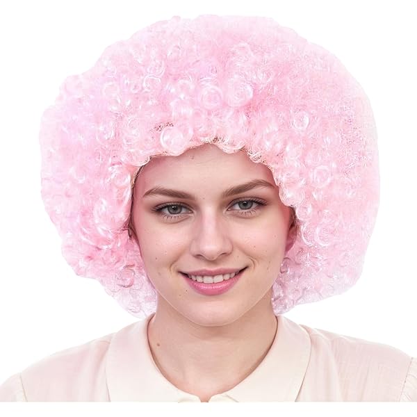 Multicolore Arc-en-Ciel Clown Cirque Perruque Afro Déguisement Carnaval