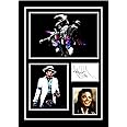 SIGNED BY THE STARS Michael Jackson Autographed A3 Poster King of Pop Legend Photo Tribute Print