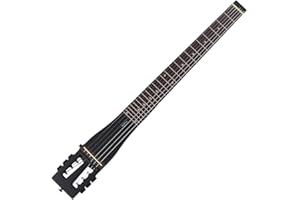 ANYGIG GIG ANYTIME! & ANYWHERE! Anygig Nylon Classic Guitar Practice Portable Travel 82CM 1.6KG Black Matte 25.5" Full Scale with Gigbag Left Handed