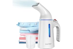 OLAYMEY Steamer Wygładzacz parowy 700 W, 40 S Szybkie nagrzewanie Żelazko podróżne Steam Iron, zbiornik na wodę 120 ml Clothes Steamer, szczotka parowa do ubrań