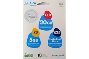 PATHFINDERGTM LTD Lebara Sim Card - Pathfinder Retail Pack