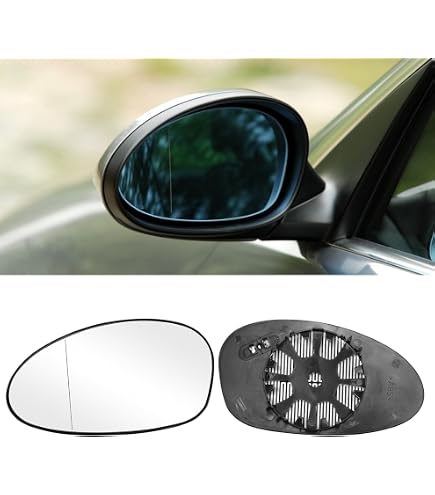 PS-T Ersatzteil Spiegelglas Außenspiegel Bmw Z4 E85 /E86 2002-2008 Beheizbar Rechts Bmw Z4 E85 Außenspiegel
