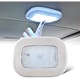 Teguangmei Luci per Tettuccio Auto LED Plafoniera per Auto Senza Fili USB Ricaricabile Interruttore A Pulsante Con Magnete Ge