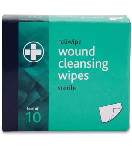 Astroplast Sterile Wound Cleansing Wipes Pack 100 – Alcohol & Fragrance